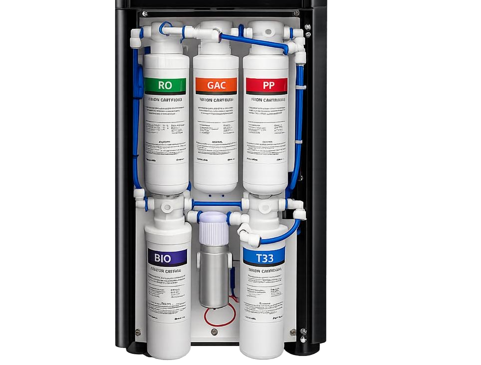 pureairhydration hot and cold dispense — mineral water at any temperature